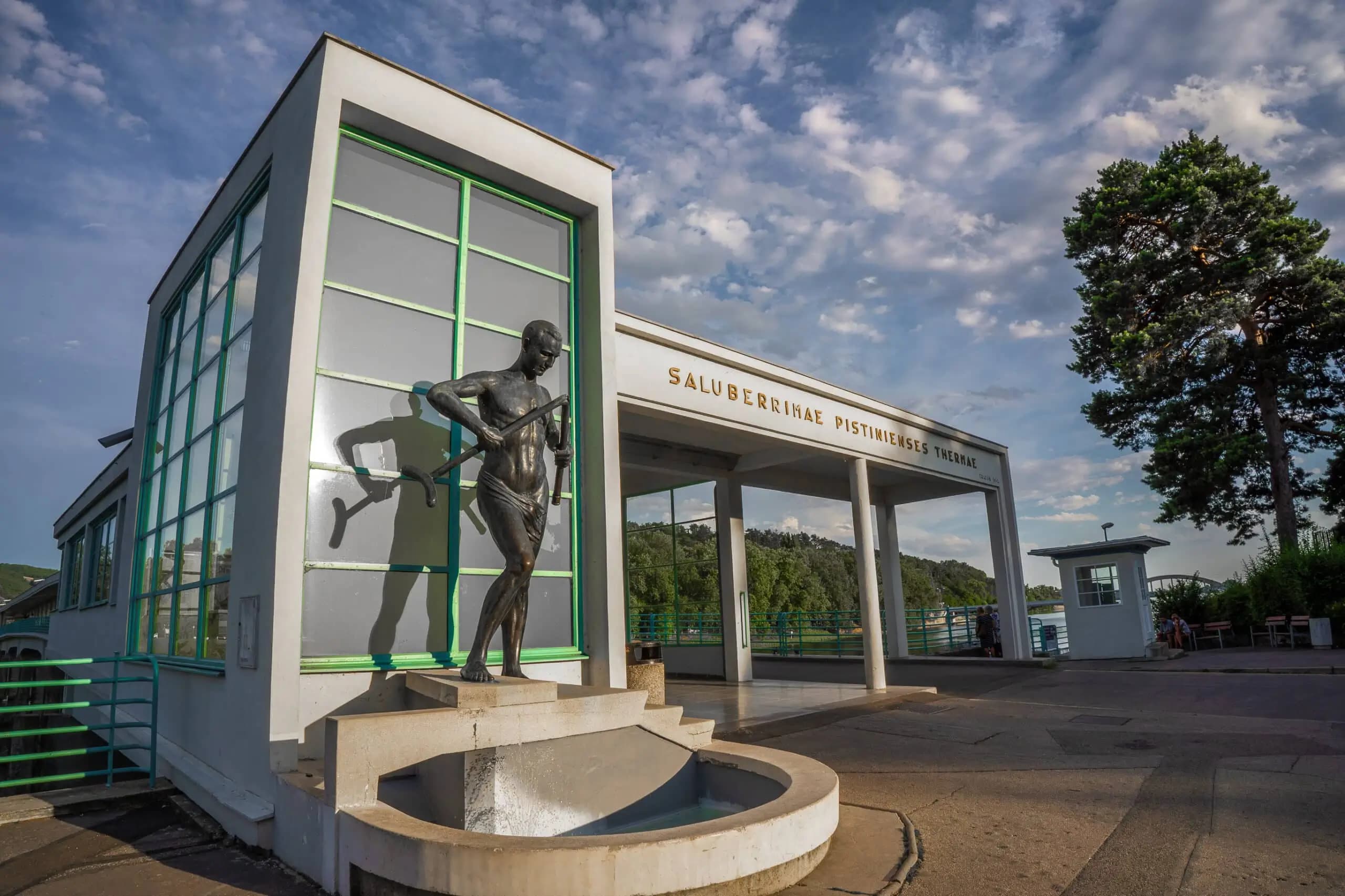 Piešťany statue